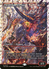 Twinflame Tyrant (Fracture Foil) [Foundations]