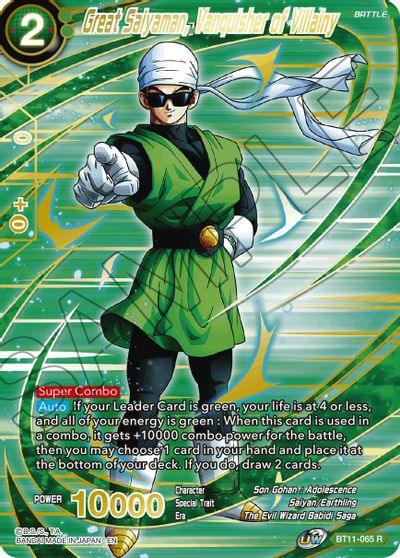 Great Saiyaman, Vanquisher of Villainy (Alternate Art) (BT11-065) [Special Anniversary Set 2021] - POKÉ JEUX