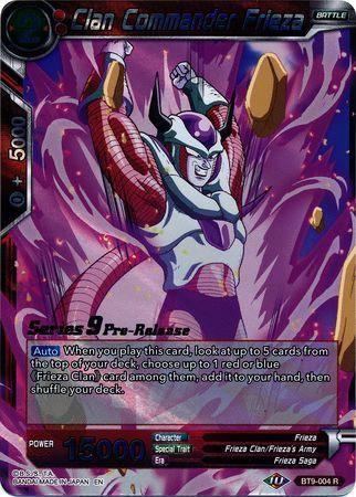 Clan Commander Frieza (BT9-004) [Universal Onslaught Prerelease Promos] - POKÉ JEUX