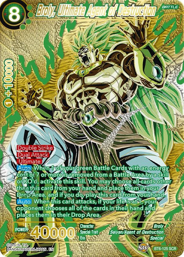 Broly, Ultimate Agent of Destruction (Premium Edition) (BT6-125) [5th Anniversary Set] - POKÉ JEUX