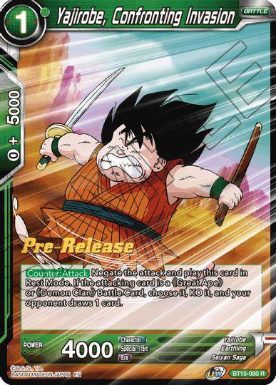 Yajirobe, Confronting Invasion (BT15-080) [Saiyan Showdown Prerelease Promos] - POKÉ JEUX