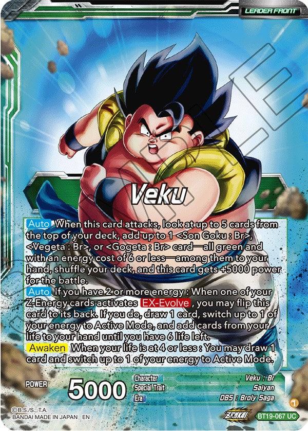 Veku // Gogeta, Fusion Complete (BT19-067) [Fighter's Ambition] - POKÉ JEUX