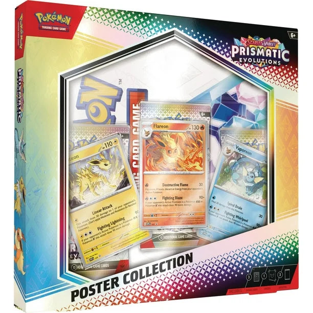 POKEMON SV8.5 PRISMATIC EVOLUTIONS POSTER COLLECTION