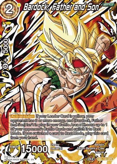 Bardock, Father and Son (Reprint) (DB1-100) [Battle Evolution Booster] - POKÉ JEUX