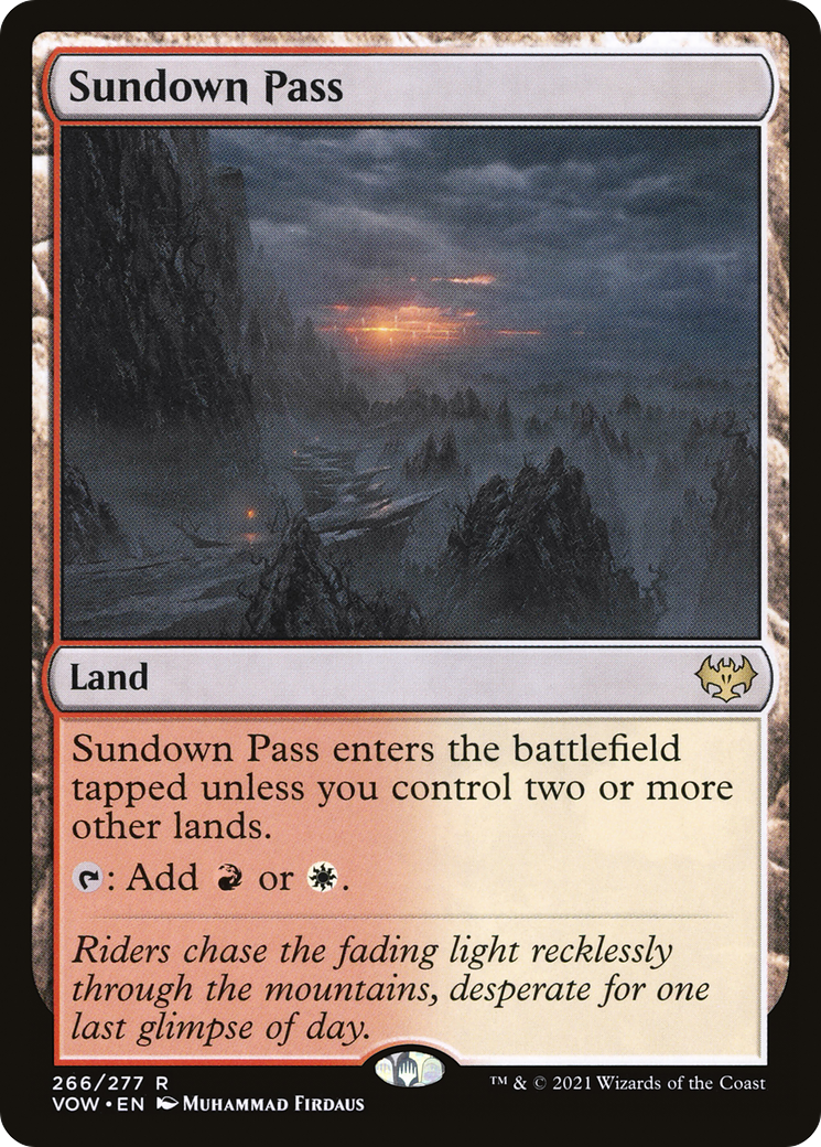 Sundown Pass [Innistrad: Crimson Vow]