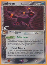 Umbreon (17/113) (Delta Species) (Stamped) [EX: Delta Species]