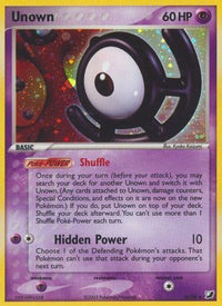 Unown (U) (U/28) [EX: Unseen Forces]