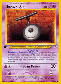 Unown [T] (88/105) [Neo Destiny Unlimited]