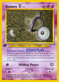 Unown [V] (89/105) [Neo Destiny Unlimited]