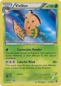 Vivillon (17/146) (High Plains Form/Orange Wings) [XY: Base Set]