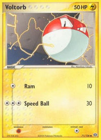 Voltorb (71/106) (Stamped) [EX: Emerald]