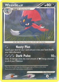 Weavile (40/130) [Diamond & Pearl: Base Set]