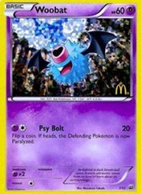 Woobat (7/12) [McDonald's Promos: 2012 Collection]