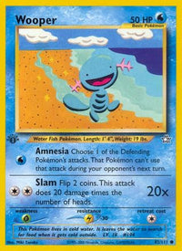 Wooper (82/111) [Neo Genesis Unlimited]