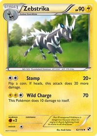 Zebstrika (42/114) [Black & White: Base Set]