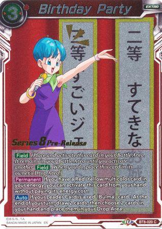 Birthday Party (BT8-020_PR) [Malicious Machinations Prerelease Promos] - POKÉ JEUX