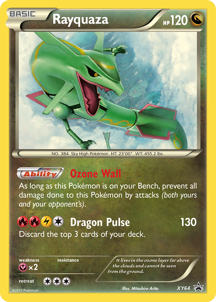 Rayquaza (XY64) [XY: Black Star Promos]