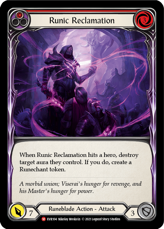 Runic Reclamation [EVR104] (Everfest) 1st Edition Rainbow Foil - POKÉ JEUX