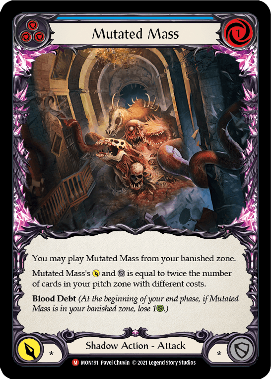 Mutated Mass [MON191] (Monarch) 1st Edition Normal - POKÉ JEUX