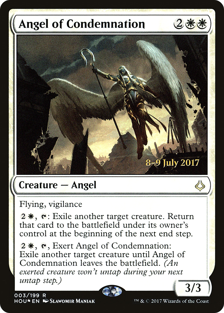 Angel of Condemnation [Hour of Devastation Prerelease Promos]