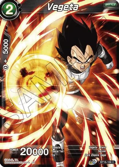 Vegeta (BT16-106) (BT16-106) [Realm of the Gods] - POKÉ JEUX