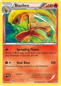 Blaziken (28/160) [XY: Primal Clash]