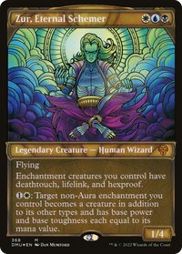 Zur, Eternal Schemer (Showcase Textured) [Dominaria United]