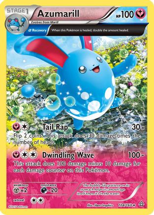 Azumarill (104/160) [XY: Primal Clash]