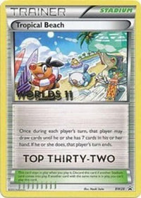 Tropical Beach (BW28) (Top 32) [Black & White: Black Star Promos]