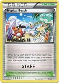 Tropical Beach (BW28) (Staff) [Black & White: Black Star Promos]