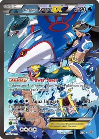 Team Aqua's Kyogre EX (6/34) [XY: Double Crisis]