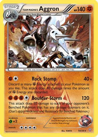 Team Magma's Aggron (14/34) [XY: Double Crisis]