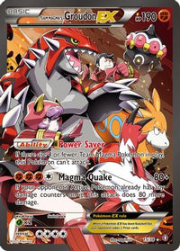 Team Magma's Groudon ex (15/34) [XY: Double Crisis]