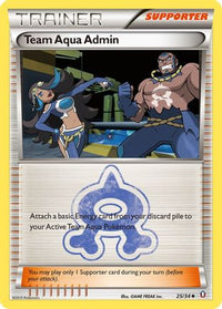 Team Aqua Admin (25/34) [XY: Double Crisis]