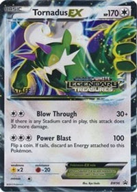 Tornadus EX (BW96) (Staff Prerelease Promo) [Black & White: Black Star Promos]