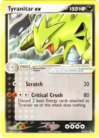 Tyranitar ex (17/17) [POP Series 1]