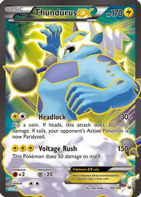 Thundurus EX (98/108) [XY: Roaring Skies]