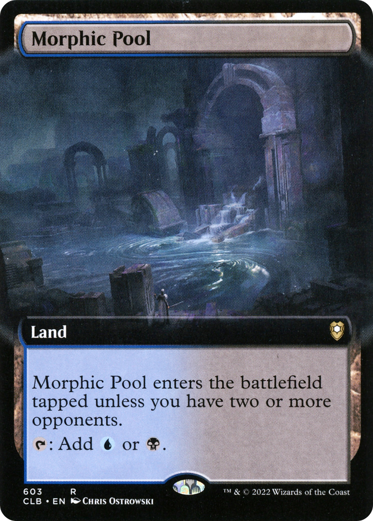 Morphic Pool (Extended Art) [Commander Legends: Battle for Baldur's Gate]