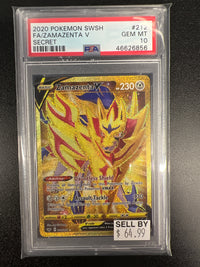 FA/ZAMAZENTA V 212/202 PSA 10 #46626856