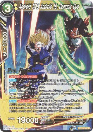 Android 17 & Android 18, Demonic Duo (BT13-107) [Supreme Rivalry Prerelease Promos] - POKÉ JEUX