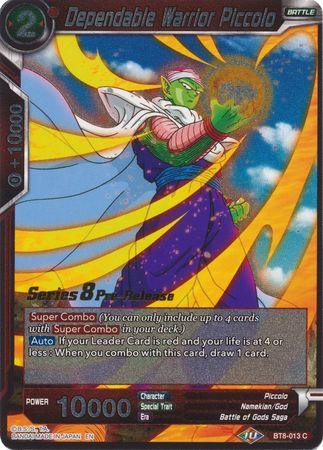 Dependable Warrior Piccolo (BT8-013_PR) [Malicious Machinations Prerelease Promos] - POKÉ JEUX