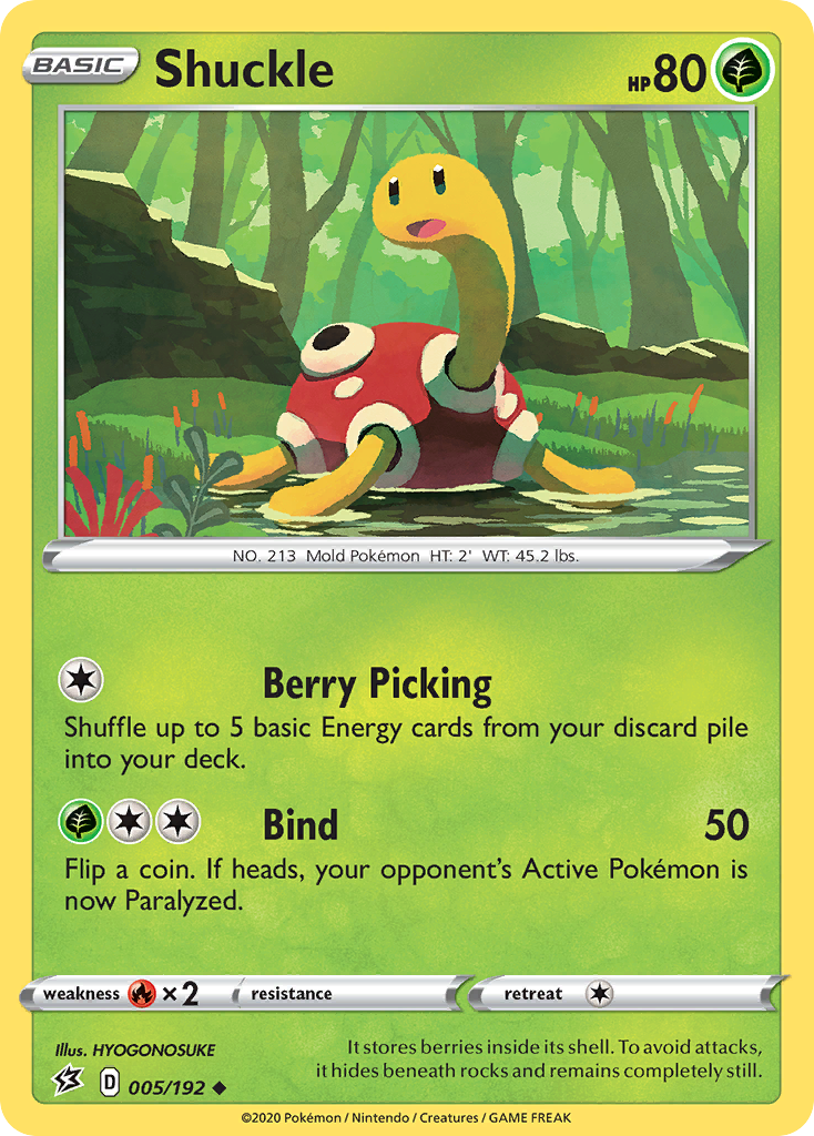 Shuckle (005/192) [Sword & Shield: Rebel Clash]