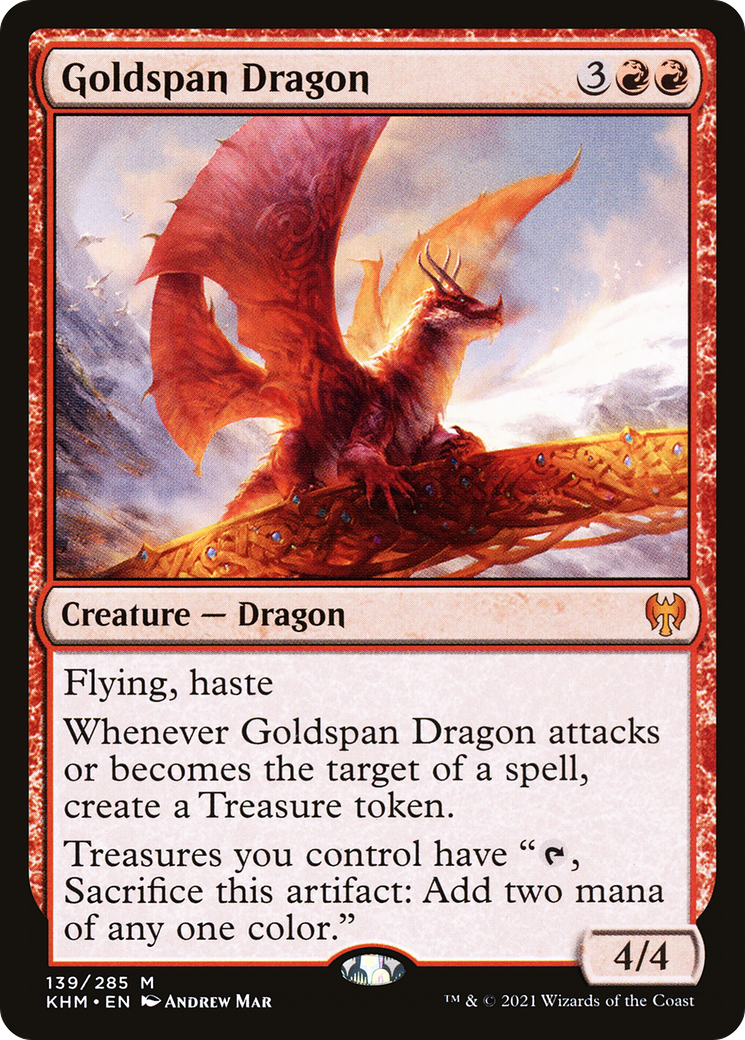 Goldspan Dragon [Kaldheim]