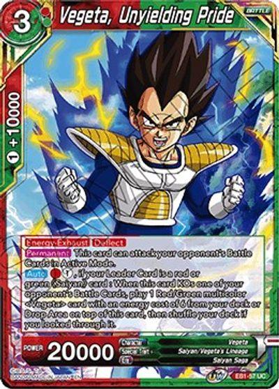 Vegeta, Unyielding Pride (EB1-057) [Battle Evolution Booster] - POKÉ JEUX