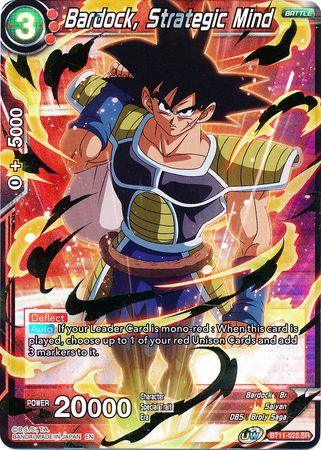 Bardock, Strategic Mind (BT11-025) [Vermilion Bloodline] - POKÉ JEUX