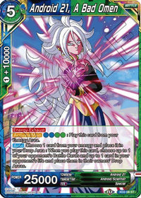 Android 21, A Bad Omen (Reprint) (XD2-08) [Battle Evolution Booster] - POKÉ JEUX