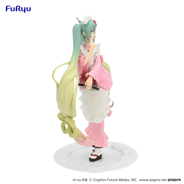 Hatsune Miku Exceed Creative Figure -Matcha Green Tea Parfait Cherry Blossom ver.- - POKÉ JEUX