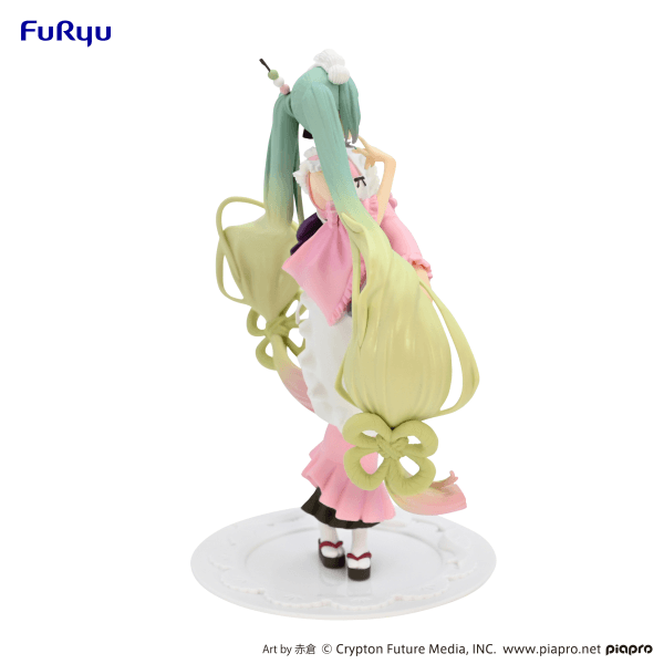 Hatsune Miku Exceed Creative Figure -Matcha Green Tea Parfait Cherry Blossom ver.- - POKÉ JEUX