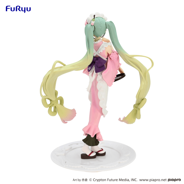 Hatsune Miku Exceed Creative Figure -Matcha Green Tea Parfait Cherry Blossom ver.- - POKÉ JEUX