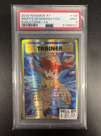 MISTY'S DETERMINATION #108 PSA 9 #61968407